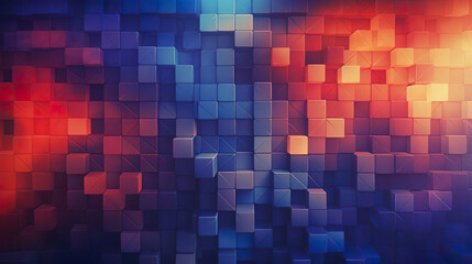 Colorful geometric abstract background