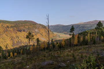 View of the oldest National Park in Norway, Rondane National Park