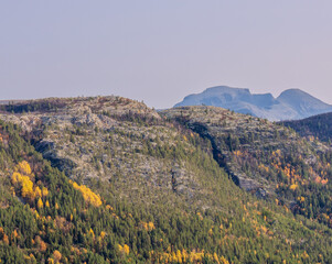 Fototapeta premium View of the oldest National Park in Norway, Rondane National Park