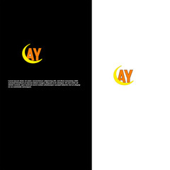 AY logo design