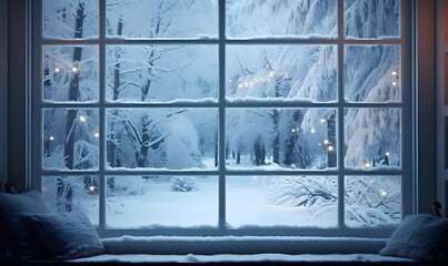 the view outside the winter window, Generative AI 