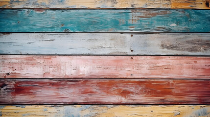 Painted wood texture, Old wooden plank wall painted with white peeling paint. Rustic background. vintage wooden textured