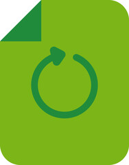 green energy saving icon