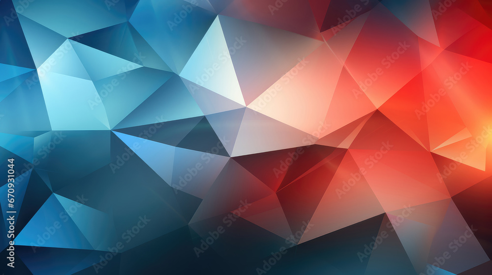 Poster abstract polygonal background. triangular background.