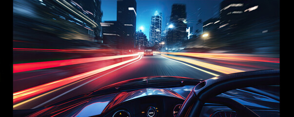 Racing video simulator. Playing Arcade Car Video Games