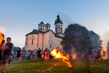 Loznica, Serbia - July 11, 2023: LilaLo Festival is a music and performance festival, dedicated to...
