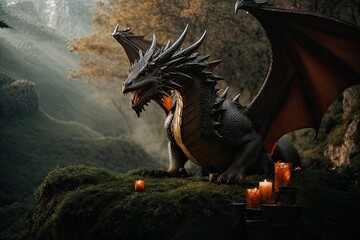 the dragon in the night