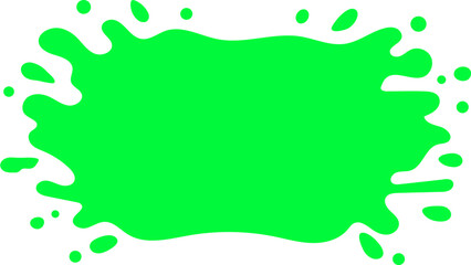 gradient water splash shape