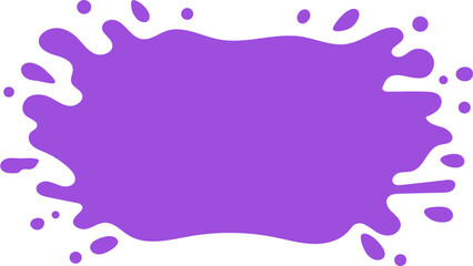 gradient water splash shape