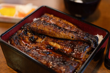 美味しそうな鰻重