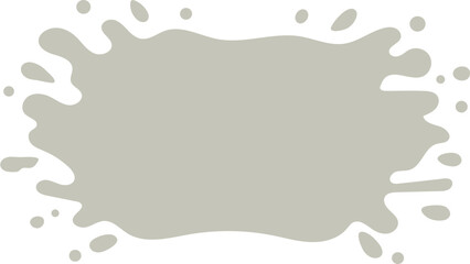 Fototapeta premium gradient water splash shape