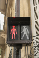 Traffic lights of Paris