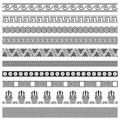 Seamless patterns in Greek style