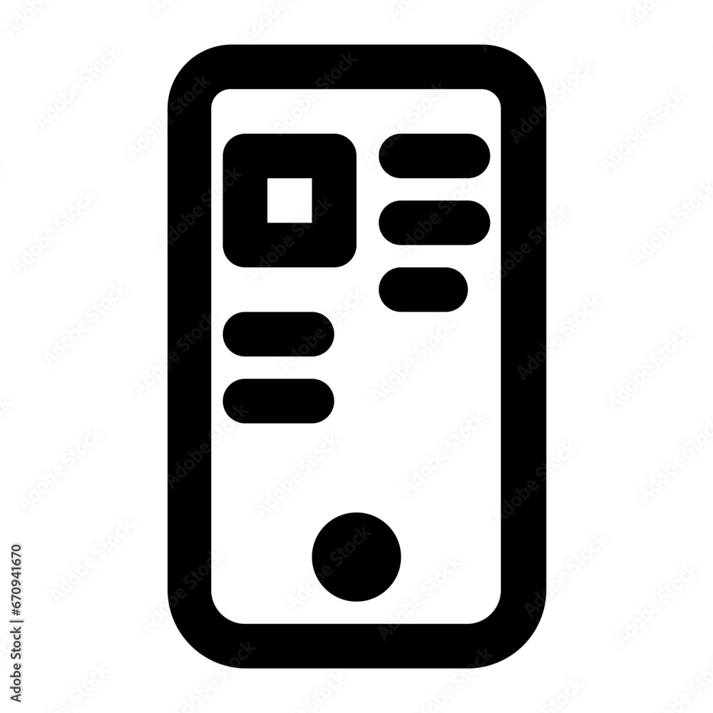 Poster shopping page icon vector. flat black symbol. pictogram is isolated on a white background. designed 