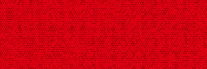 Geometric modern design. Red mosaic background. Geometric hexagon, mosaic, abstract background. Mosaic texture. Vector illustration