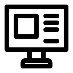 ecommerce Icon Vector. Flat Pictogram Isolated on White.