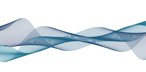 Abstract blue waves. Background lines wave abstract stripe design. White background, mesh abstract, vector blurred soft blend color background .	
