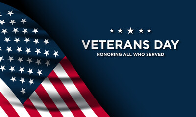 Veterans Day Background Design. - obrazy, fototapety, plakaty