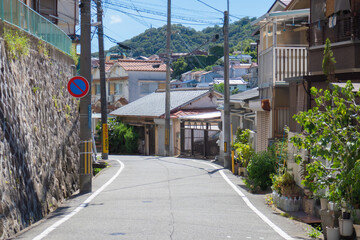 Fototapeta na wymiar 日本の町並み