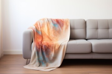Soft Fleece Blanket. - obrazy, fototapety, plakaty