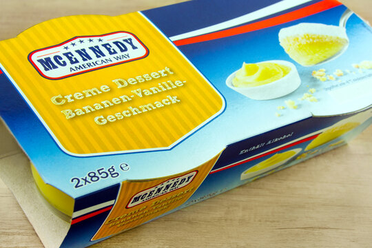 McEnnedy Creme Dessert Bananen-Vanille-Geschmack American Way