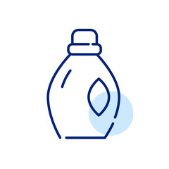 Liquid laundry detergent. Pixel perfect, editable stroke icon