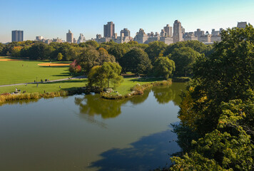 Fototapeta premium Belvedere Castle, folly in Central Park in Manhattan, New York City