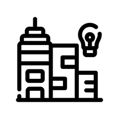 Fototapeta premium Building a Business Icon