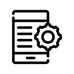 Mobile Setting Icon