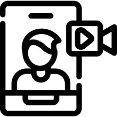 Video Chat Icon