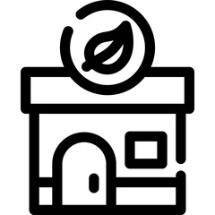 Eco House Icon