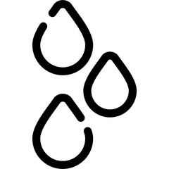Raindrops Icon