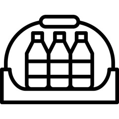 Bottle shelf Icon