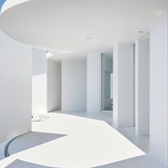 Obraz premium Bright tone abstract modern architecture