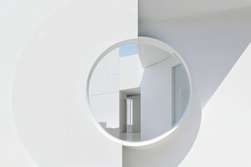 Fototapeta premium Bright tone abstract modern architecture