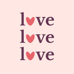 Valentine's day, birthday. Vector illustrations of love, couple, heart, valentine, king, queen. Drawings for postcard, card, congratulations and poster. Editable strokes.