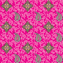 Textile Pattern Vectors Design print AI Generation