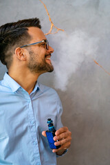 Smoking and vaping may be unhealthy and addictive and pose health risk to lung