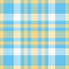 Check background plaid of fabric texture textile with a tartan pattern seamless vector.