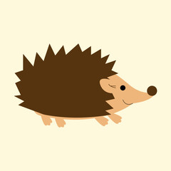 hedgehog. animal. cartoon. cute.