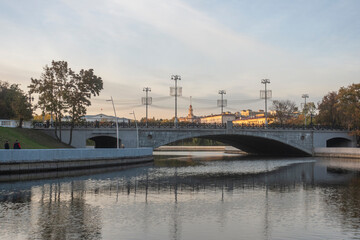Bridge over the Svisloch river in Minsk