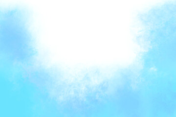 blue fog. blue cloudiness, mist or smog on white background. Beautiful swirling blue smoke © fatima