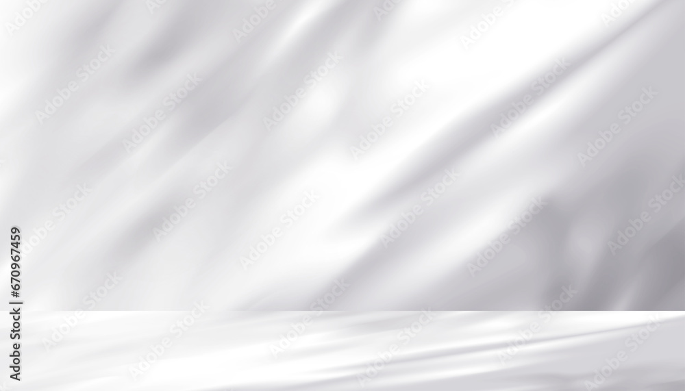 Aufkleber leaves shadow with light, illustration isolated branches leaves surface elements design for overlay 