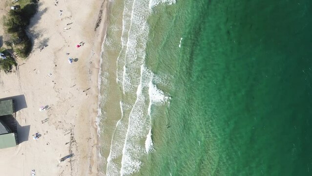 Amazing Aerial view of Perla beach, Burgas Region, Bulgaria 