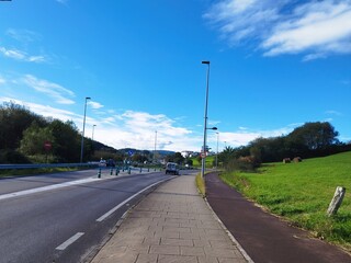road in the city
