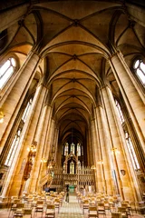Foto op Plexiglas beautiful and old architecture in european churches © fariborz