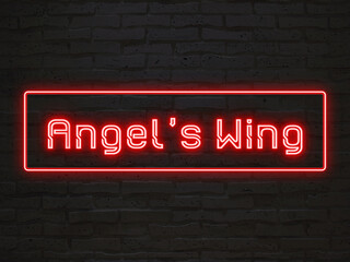 Angel's Wing のネオン文字