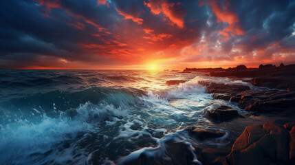 Obraz premium the most beautiful photo of the sea