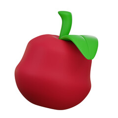 Apple 3D Illustration