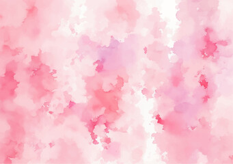 Pink watercolor background, watercolor background with watercolor